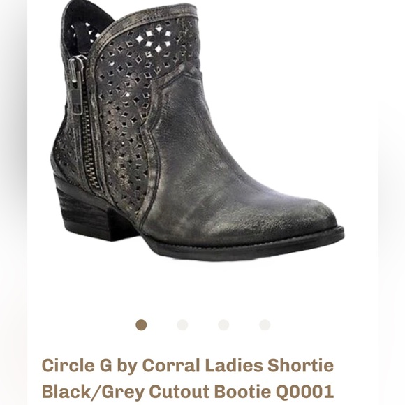 Circle G Shortie Boot - Picture 1 of 3